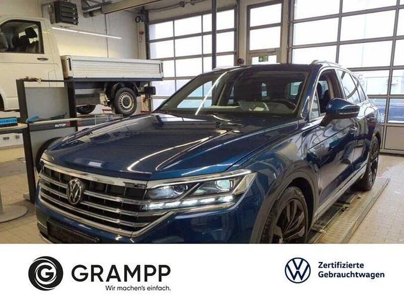 Blau Gebraucht 2022 VW Touareg Elegance SUV | 51.740 € (Fairer Preis) - Bild 1/4
