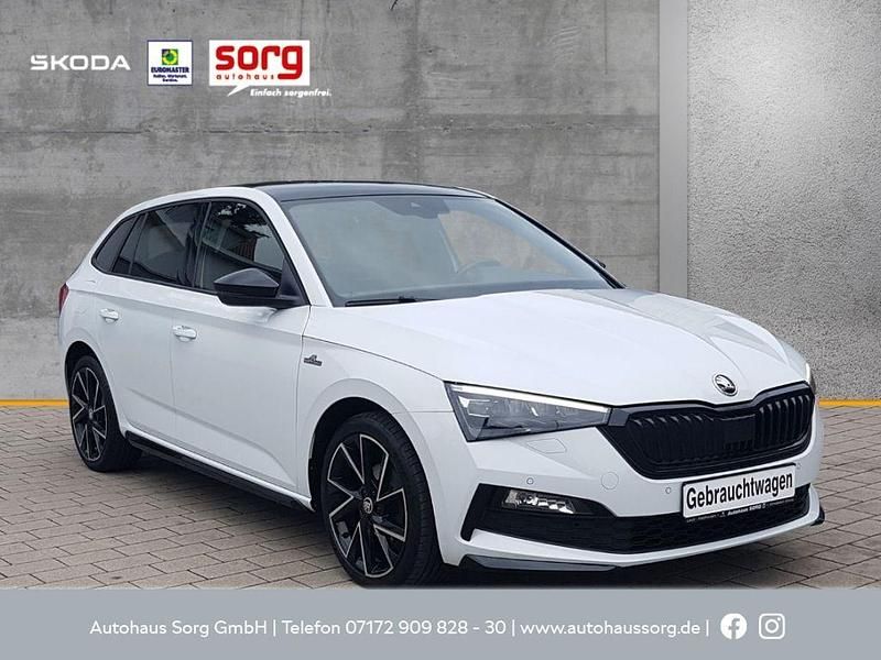Weiß Gebraucht 2022 Skoda Scala Monte Carlo Kleinwagen | 16.990 € (Fairer Preis) - Bild 1/4