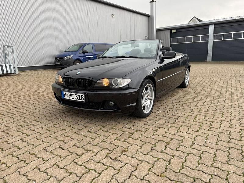 Schwarz Gebraucht 2004 BMW 318 Cabriolet Cabrio | 4.290 € (Guter Preis) - Bild 1/4