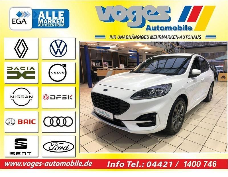 Frozen white Gebraucht 2020 Ford Kuga ST-Line X SUV | 23.500 € (Teuer) - Bild 1/4