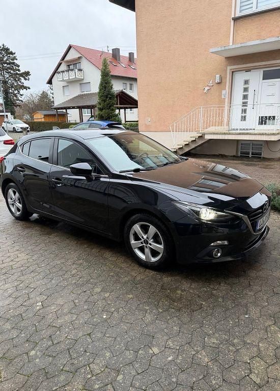 Schwarz Gebraucht 2014 Mazda 3 Sports-Line Limousine | 9.800 € (Fairer Preis) - Bild 1/4
