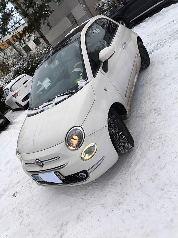 Weiß Gebraucht 2016 Fiat 500 Kleinwagen | 6.990 € (Guter Preis) - Bild 1/4
