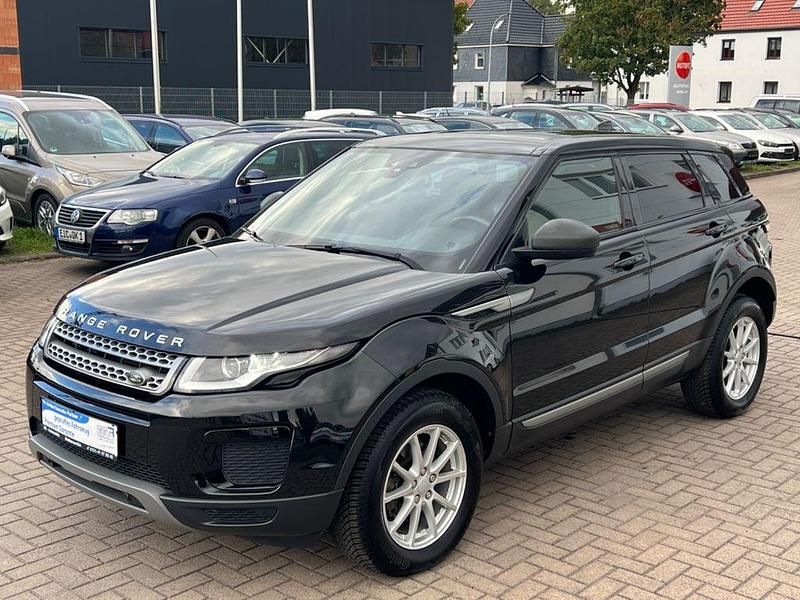 Schwarz Gebraucht 2018 Land Rover Range Rover evoque Pure SUV | 21.999 € (Fairer Preis) - Bild 1/4