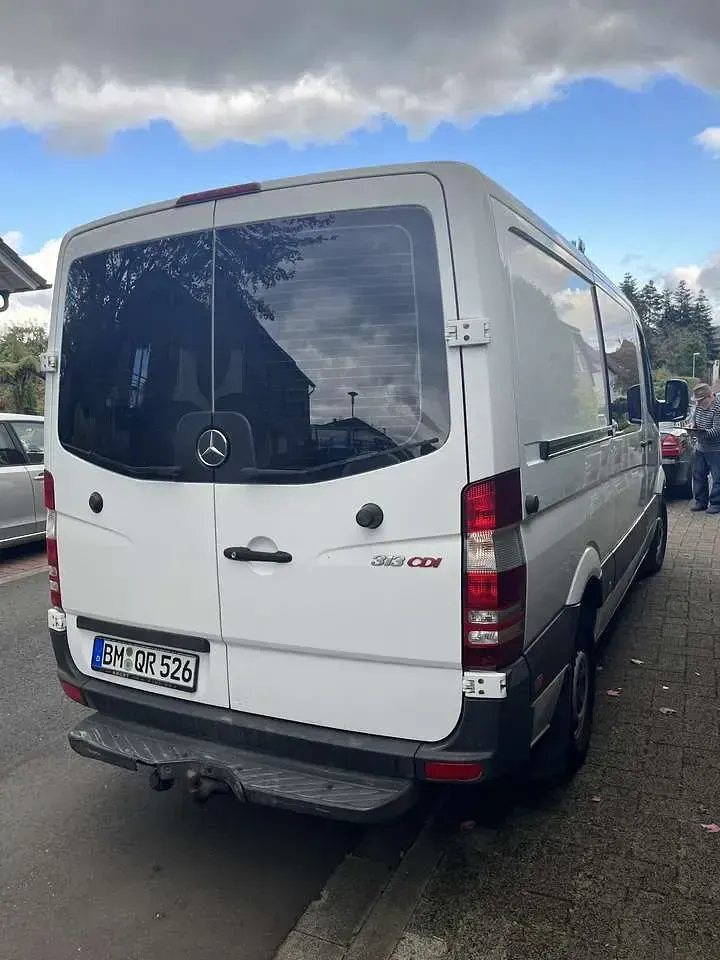 Używany Mercedes Sprinter 129 KM (94 kW) 2012 Biały Van