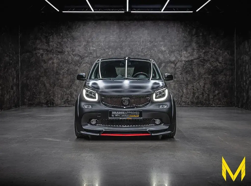 Gebraucht Smart ForTwo Coupé Brabus 121 PS (88 kW) 2019 Brabus black velvet matt Coupé