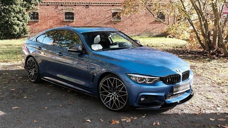 Gebraucht BMW 430 Gran Coupé M Performance 252 PS (185 kW) 2018 Blau Coupé