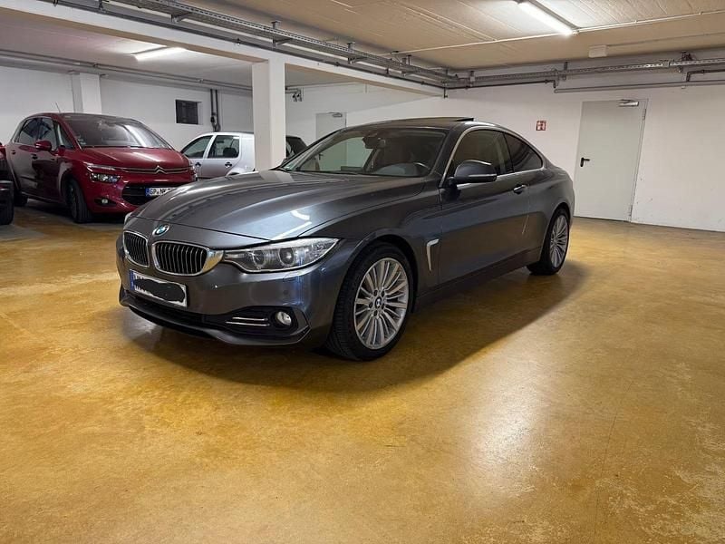 Grau Gebraucht 2014 BMW 420 Luxury Line Coupé | 12.900 € (Guter Preis) - Bild 1/4