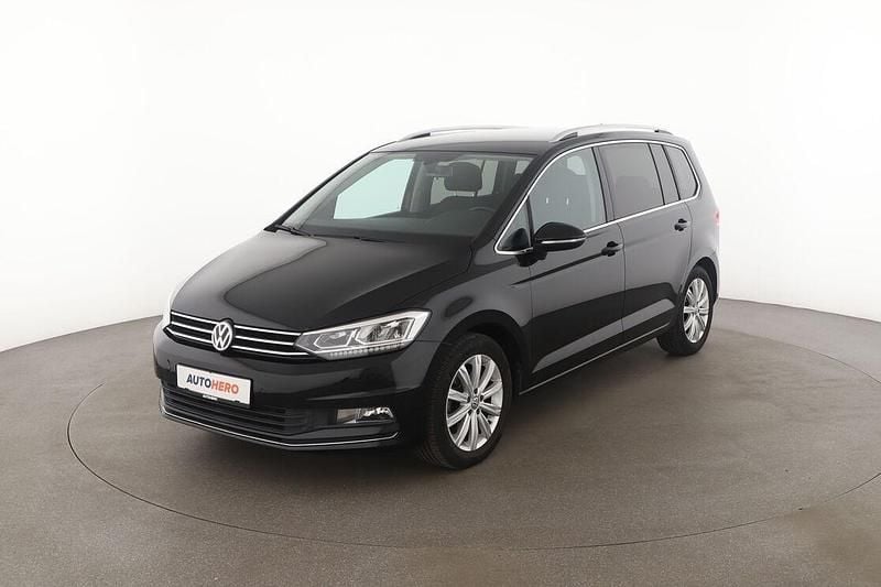 Schwarz Gebraucht 2016 VW Touran Highline Van / Kleinbus | 17.520 € (Superpreis) - Bild 1/3