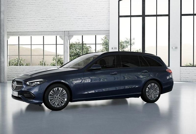 Gebraucht Mercedes C220 200 PS (147 kW) 2022 Blau Limousine