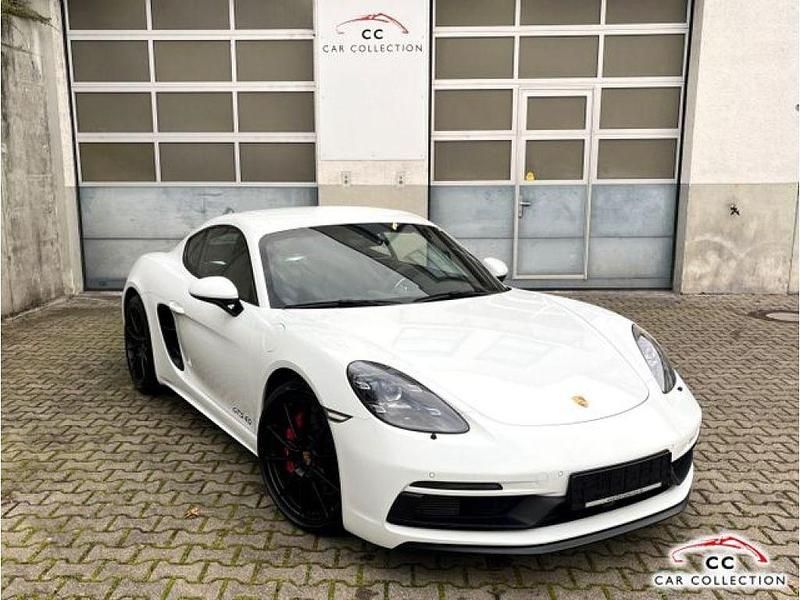 Pure white/weiss Gebraucht 2024 Porsche Cayman GTS Coupé | 86.888 € (Fairer Preis) - Bild 1/4