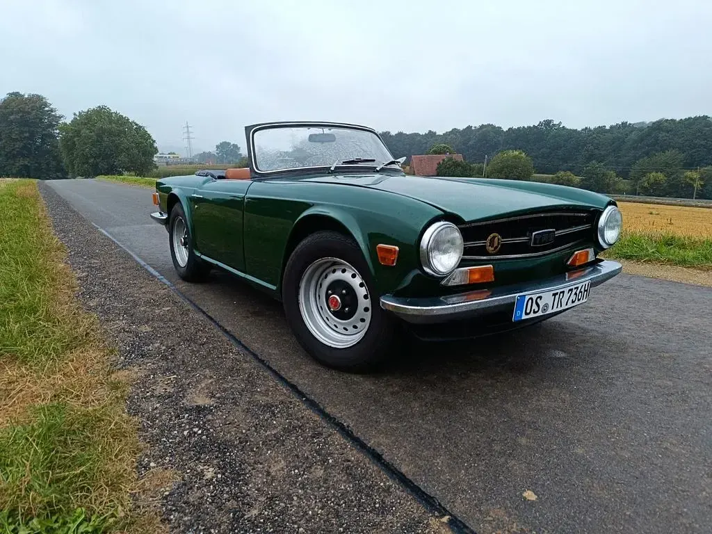 Gebraucht Triumph TR6 143 PS (105 kW) 1973 Grün Cabrio