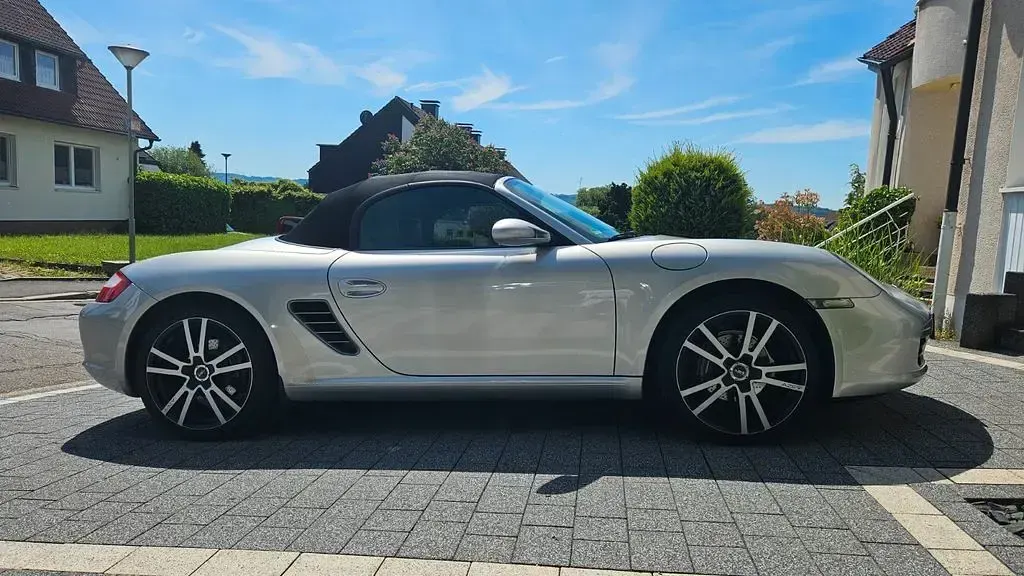 Gebraucht Porsche Boxster 239 PS (175 kW) 2005 Silber Cabrio