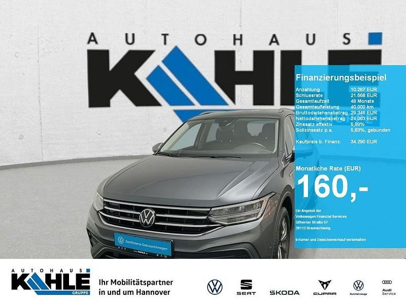 Grau Gebraucht 2023 VW Tiguan Move SUV | 34.290 € (Etwas zu teuer) - Bild 1/4