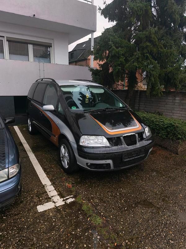 Gebraucht Seat Alhambra 116 PS (85 kW) 2002 Schwarz Van / Kleinbus