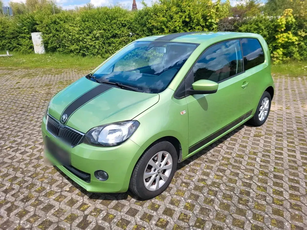 Gebraucht Skoda Citigo 75 PS (55 kW) 2012 Grün Kleinwagen