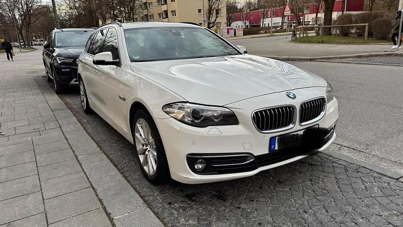 Weiß Gebraucht 2015 BMW 525 Kombi | 16.600 € (Etwas zu teuer) - Bild 1/4