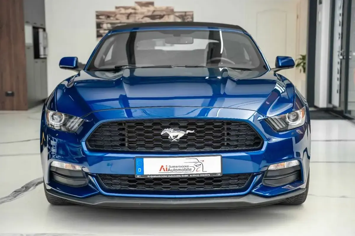 Occasion Ford Mustang 305 ch (224 kW) 2015 Bleue Cabriolet