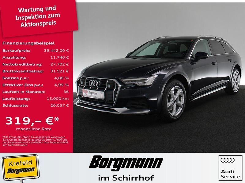 Blau Gebraucht 2022 Audi A6 Allroad Ambiente Kombi | 39.442 € (Fairer Preis) - Bild 1/4