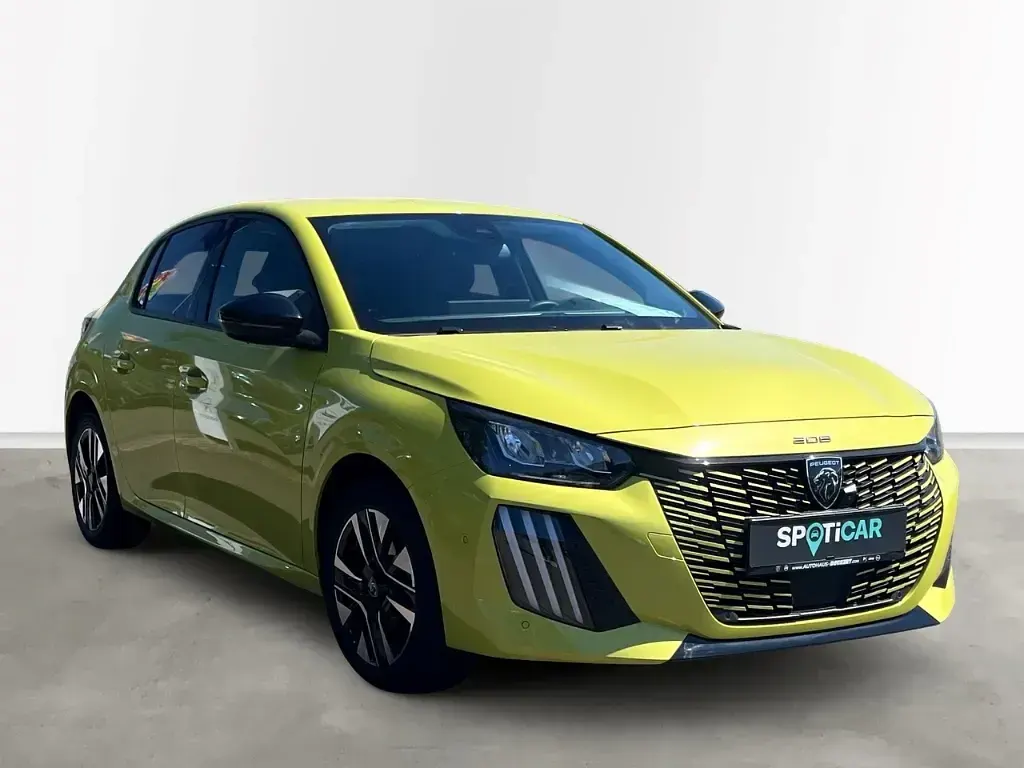 Gebraucht Peugeot 208 Allure 101 PS (74 kW) 2024 Gelb Kleinwagen