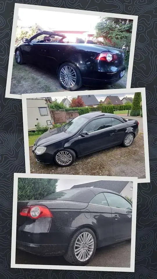 Brugt VW Eos 250 HK (183 kW) 2007 Sort Cabriolet