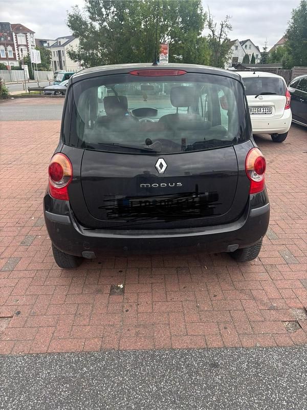 Schwarz Gebraucht 2005 Renault Modus Van / Kleinbus | 800 € - Bild 1/4