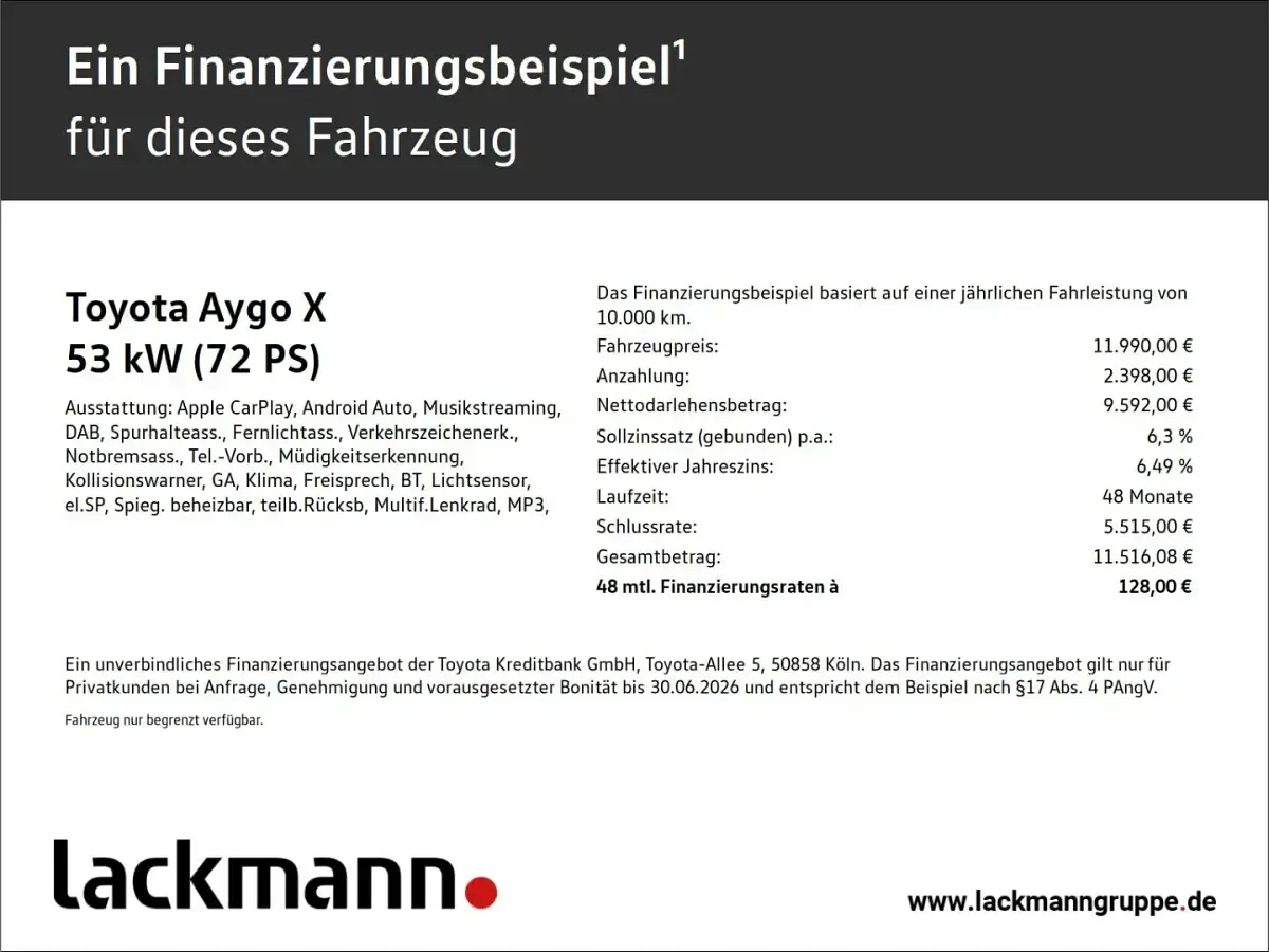Gebraucht Toyota Aygo X Basis 72 PS (52 kW) 2023 SUV