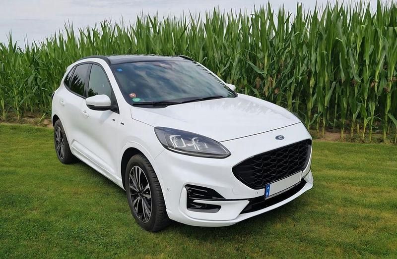 Weiß Gebraucht 2021 Ford Kuga ST-Line X SUV | 24.300 € (Fairer Preis) - Bild 1/4