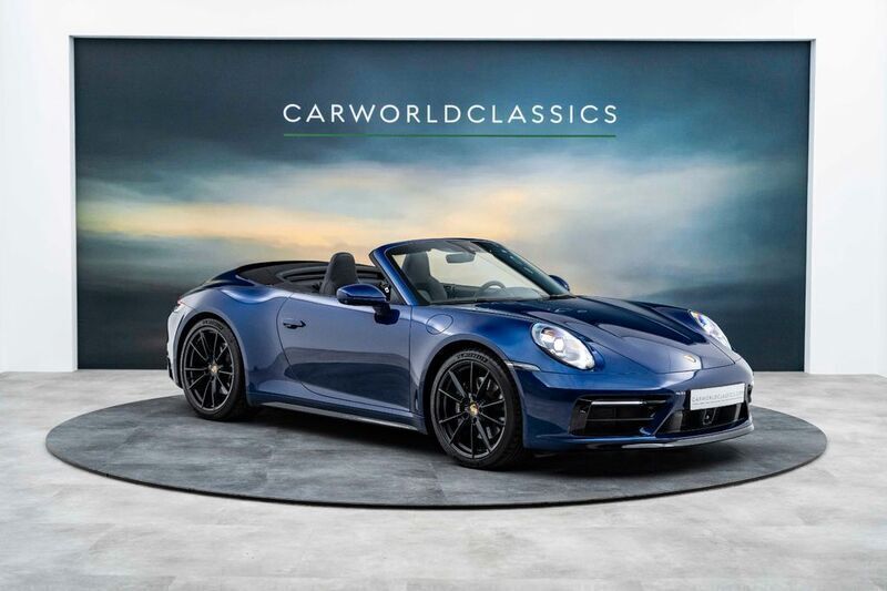Blau Gebraucht 2023 Porsche 911 Carrera 4S Cabriolet Cabrio | 164.992 € (Teuer) - Bild 1/4