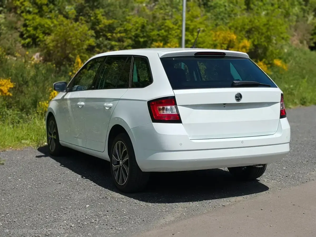 Gebraucht Skoda Fabia 90 PS (66 kW) 2016 Weiß Kombi