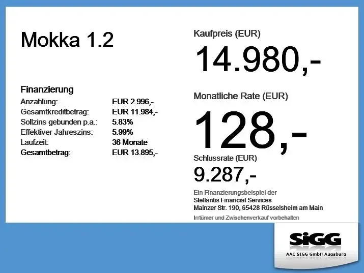 Gebraucht Opel Mokka Elegance 101 PS (74 kW) 2023 Diamant schwarz SUV