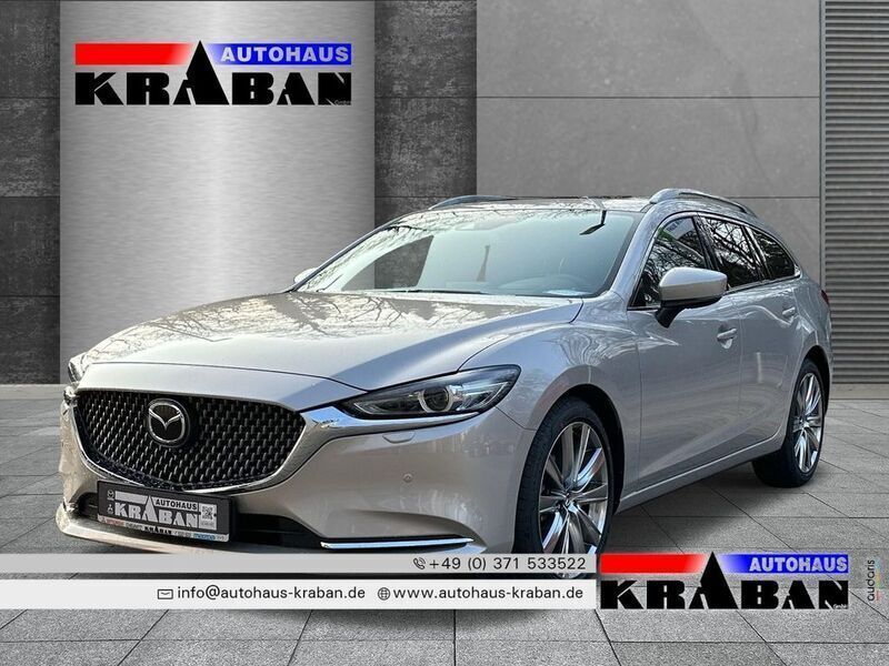Platinum quartz Gebraucht 2023 Mazda 6 Takumi-Line Kombi | 39.490 € (Teuer) - Bild 1/4