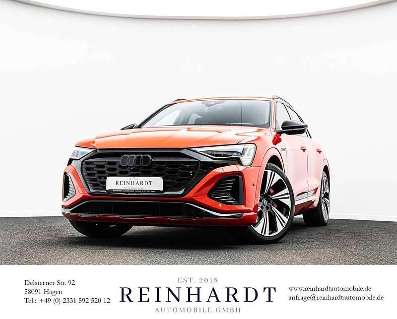 Gebraucht Audi Q8 e-tron S-Line 300 kW (408 PS) 2023 Soneirarot metallic SUV