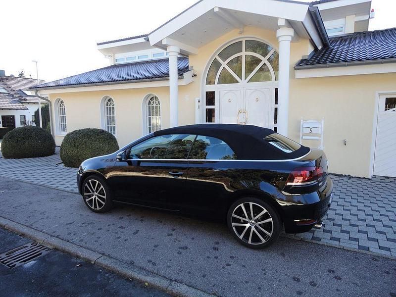 Schwarz Gebraucht 2012 VW Golf Cabriolet Cabrio | 14.999 € (Teuer) - Bild 1/4