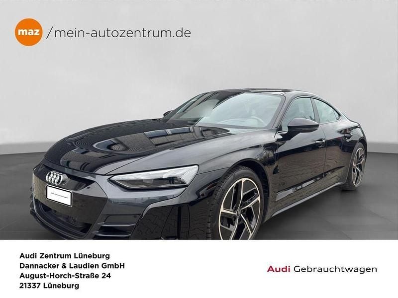 Mythosschwarz metallic Gebraucht 2022 Audi e-tron GT quattro Ambiente Limousine | 54.970 € (Guter Preis) - Bild 1/4