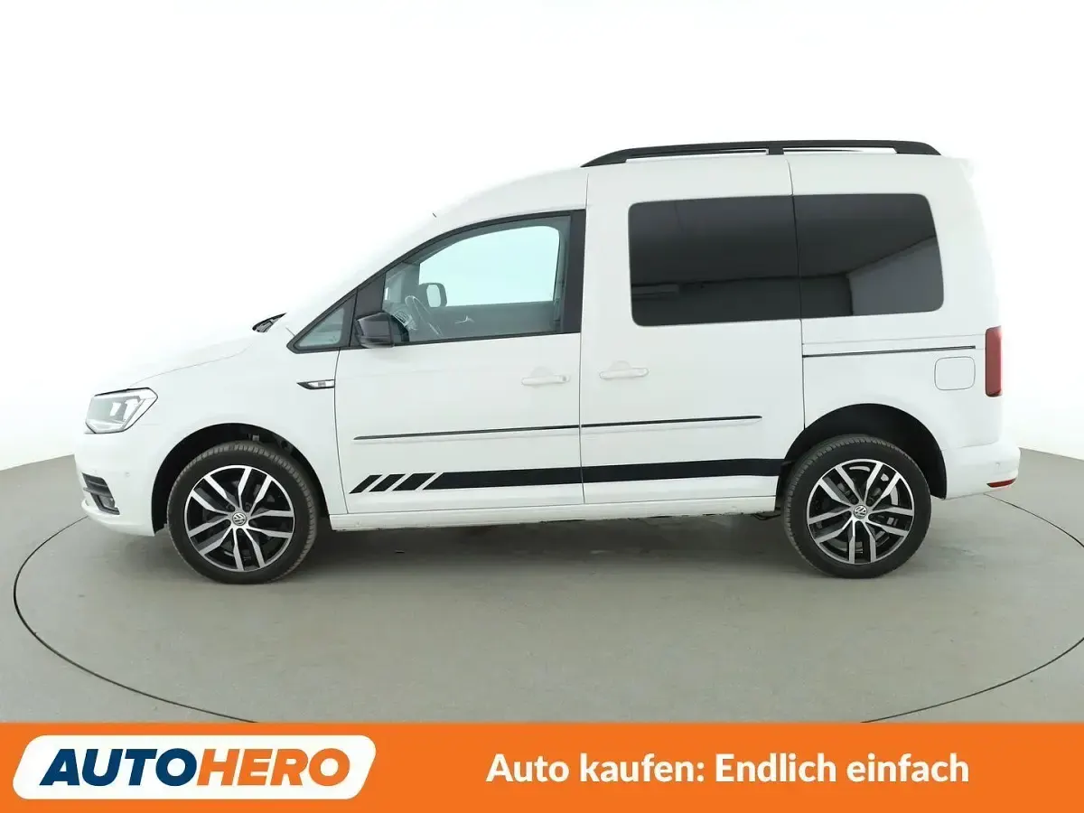 Usata VW Caddy Edition 150 CV (110 kW) 2018 Bianco Monovolume
