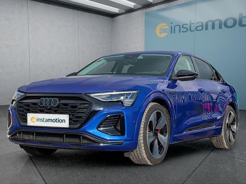 Blau Gebraucht 2024 Audi Q8 e-tron SUV | 58.999 € (Fairer Preis) - Bild 1/4