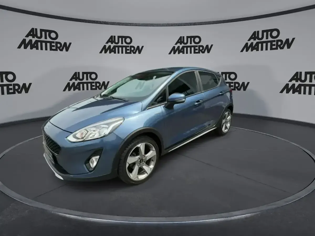 Gebraucht Ford Fiesta Active 86 PS (63 kW) 2019 Blau Kleinwagen