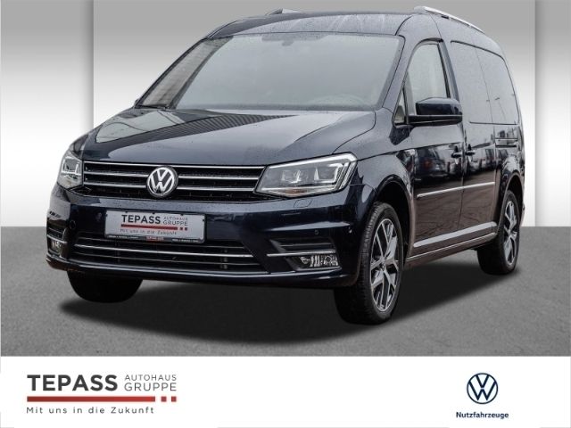 Blau Gebraucht 2020 VW Caddy Maxi Highline Van / Kleinbus | 27.903 € (Fairer Preis) - Bild 1/4