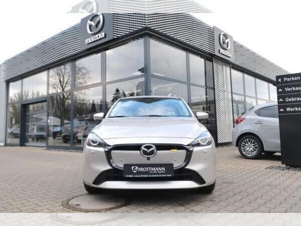 Grau (platinum quartz metallic) Neu 2025 Mazda 2 Exclusive-Line Limousine | 22.270 € (Fairer Preis) - Bild 1/4