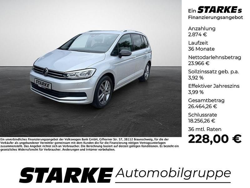 Silber Gebraucht 2022 VW Touran Active Van / Kleinbus | 26.840 € (Fairer Preis) - Bild 1/4