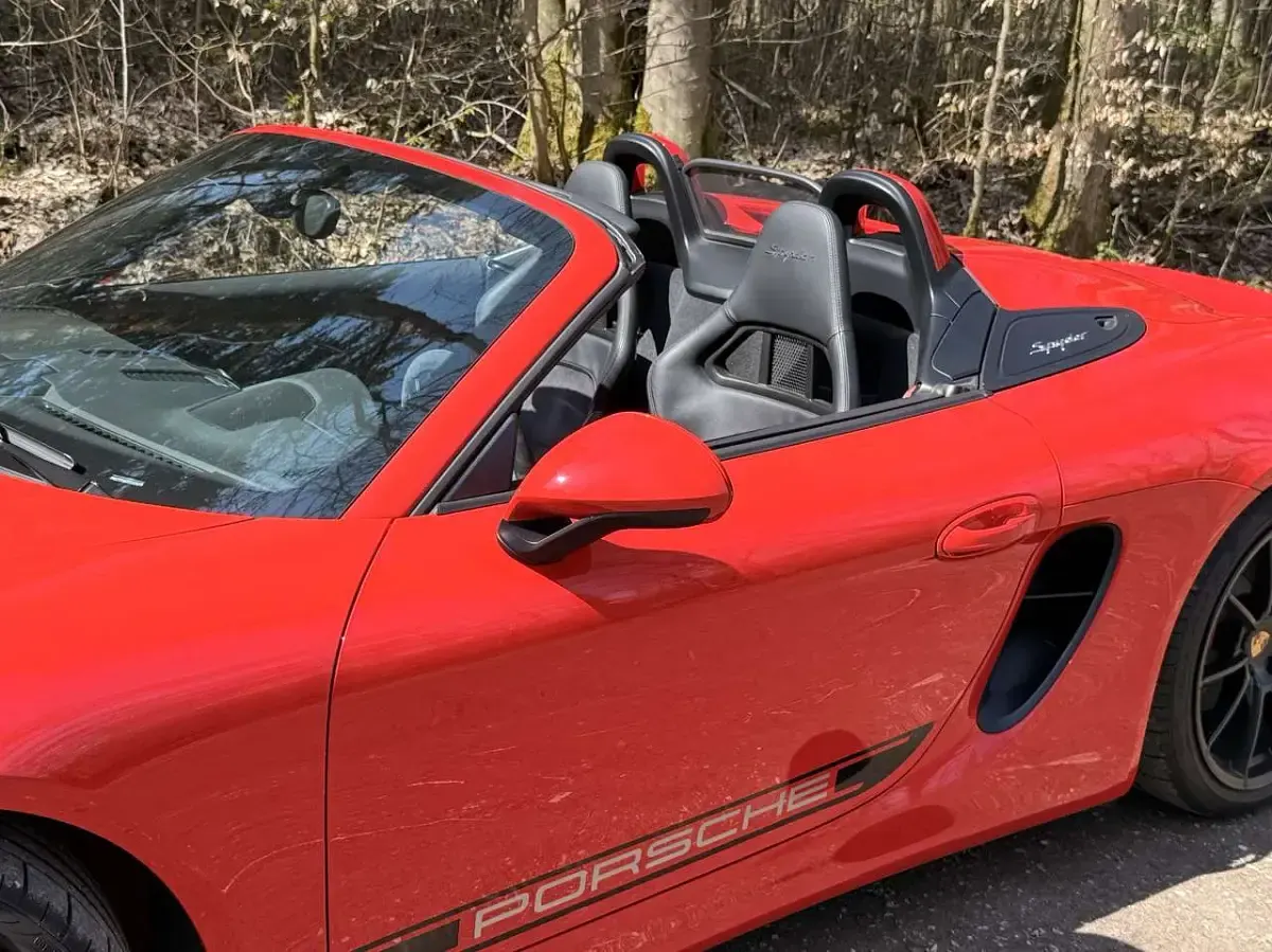 Gebraucht Porsche Boxster Spyder 375 PS (275 kW) 2016 Cabrio
