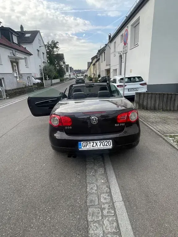 Gebraucht VW Eos 200 PS (147 kW) 2007 Violet Cabrio