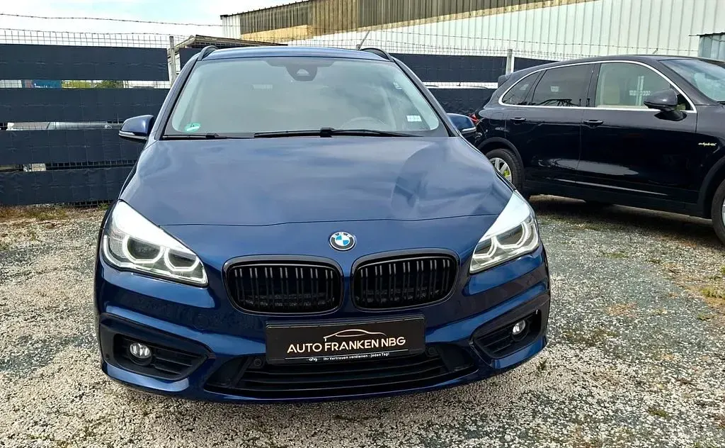 Gebraucht BMW 218 Gran Tourer Advantage 150 PS (110 kW) 2017 Blau Van / Kleinbus
