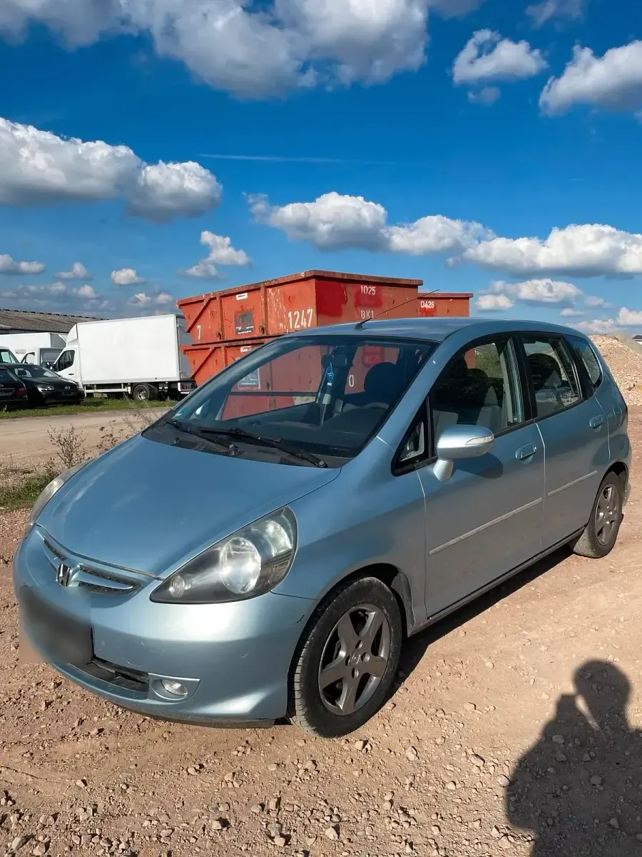 Gebraucht Honda Jazz 83 PS (61 kW) 2008 Blau Kleinwagen