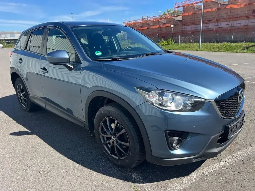 Usata Mazda CX-5 150 CV (110 kW) 2014 Blu SUV