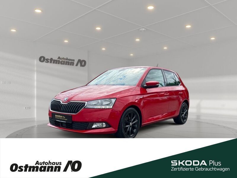 Velvetrot metallic Gebraucht 2021 Skoda Fabia Clever Kleinwagen | 15.980 € (Fairer Preis) - Bild 1/4