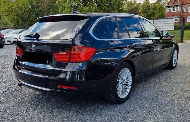 Gebraucht BMW 320 Luxury Line 184 PS (135 kW) 2014 Schwarz Kombi
