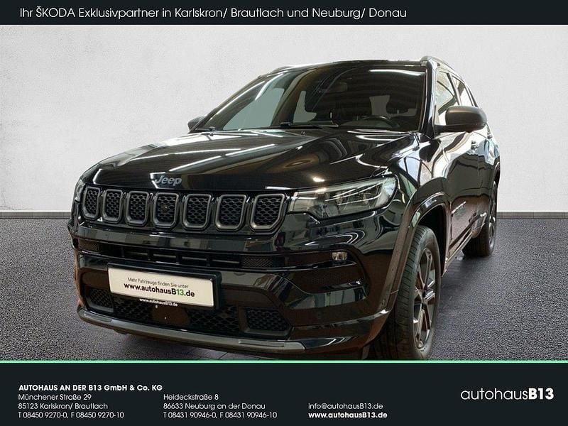Schwarz Gebraucht 2021 Jeep Compass SUV | 21.950 € (Guter Preis) - Bild 1/4