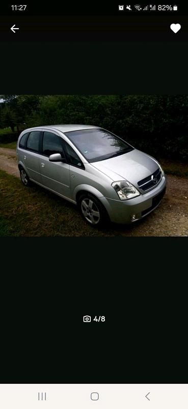 Gebraucht Opel Meriva 101 PS (74 kW) 2004 Grau Van / Kleinbus