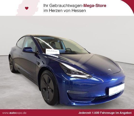 Blau Gebraucht 2021 Tesla Model 3 Limousine | 21.989 € (Superpreis) - Bild 1/4